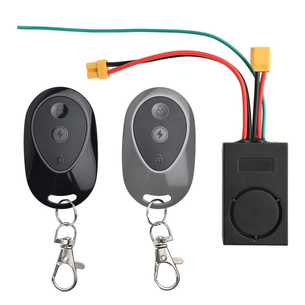 Electric Scooter Anti Theft Security Alarm 115dB Anti-lost Alarm Compatible for Xiaomi 1S/M365/PRO black