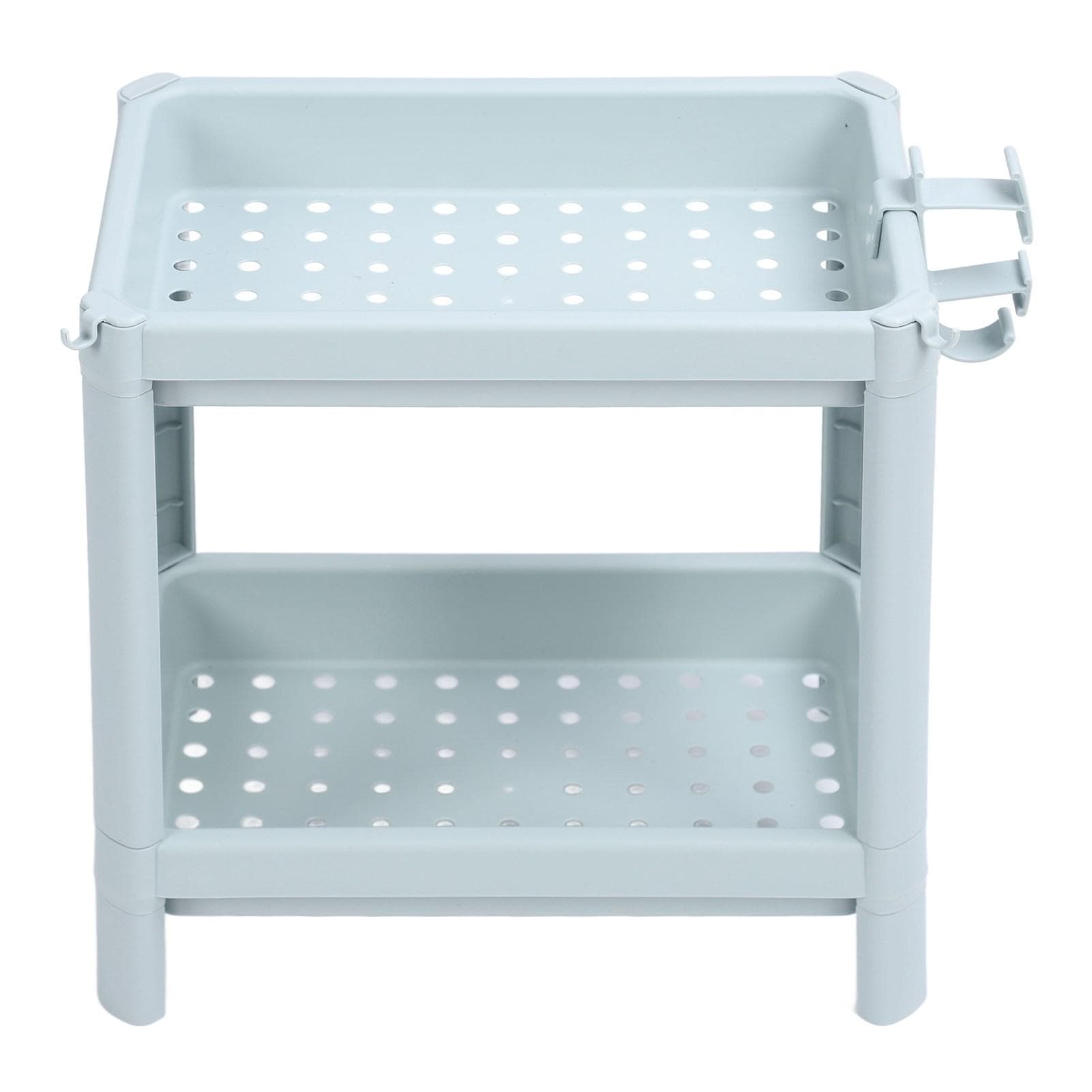 Bathroom Floor Storage Shelf Bathroom Storage Open Shelf Unit Freestanding Corner Rack Shelves 2 Tier