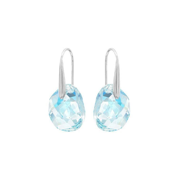 Swarovski Ice Blue Pea Water Drop Earrings Women earrings 949740 Ice Blue