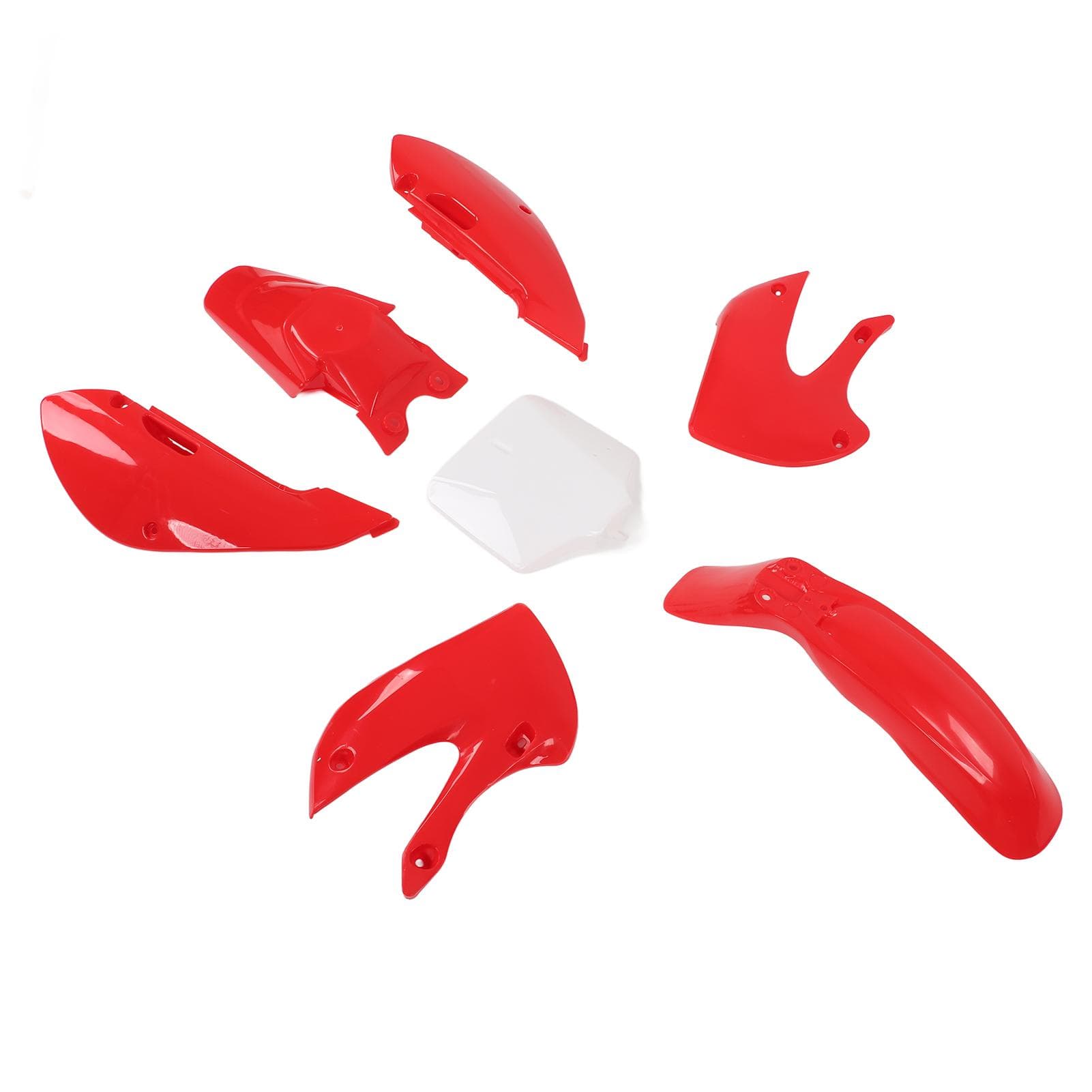 7pcs Dirt Bike Plastic Fairing Kit Body Work Fairing Set Motorcycle Accessories Replacement for
