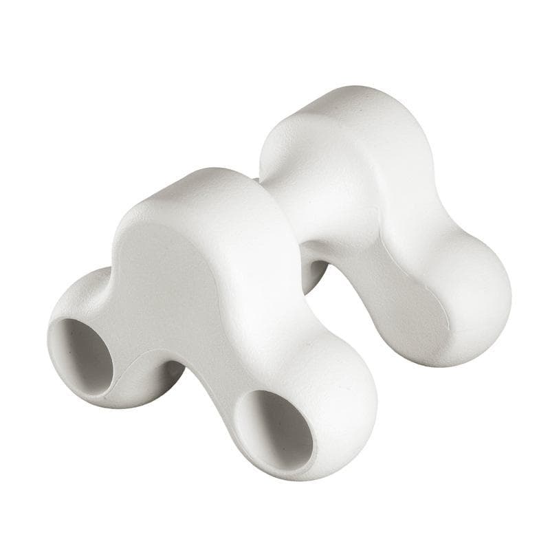 Neck Traction Device, Bionic Acupressure, Kneading and Stretching Cervical Spine, Multi-purpose Health Care Equipment, Neck Bone white