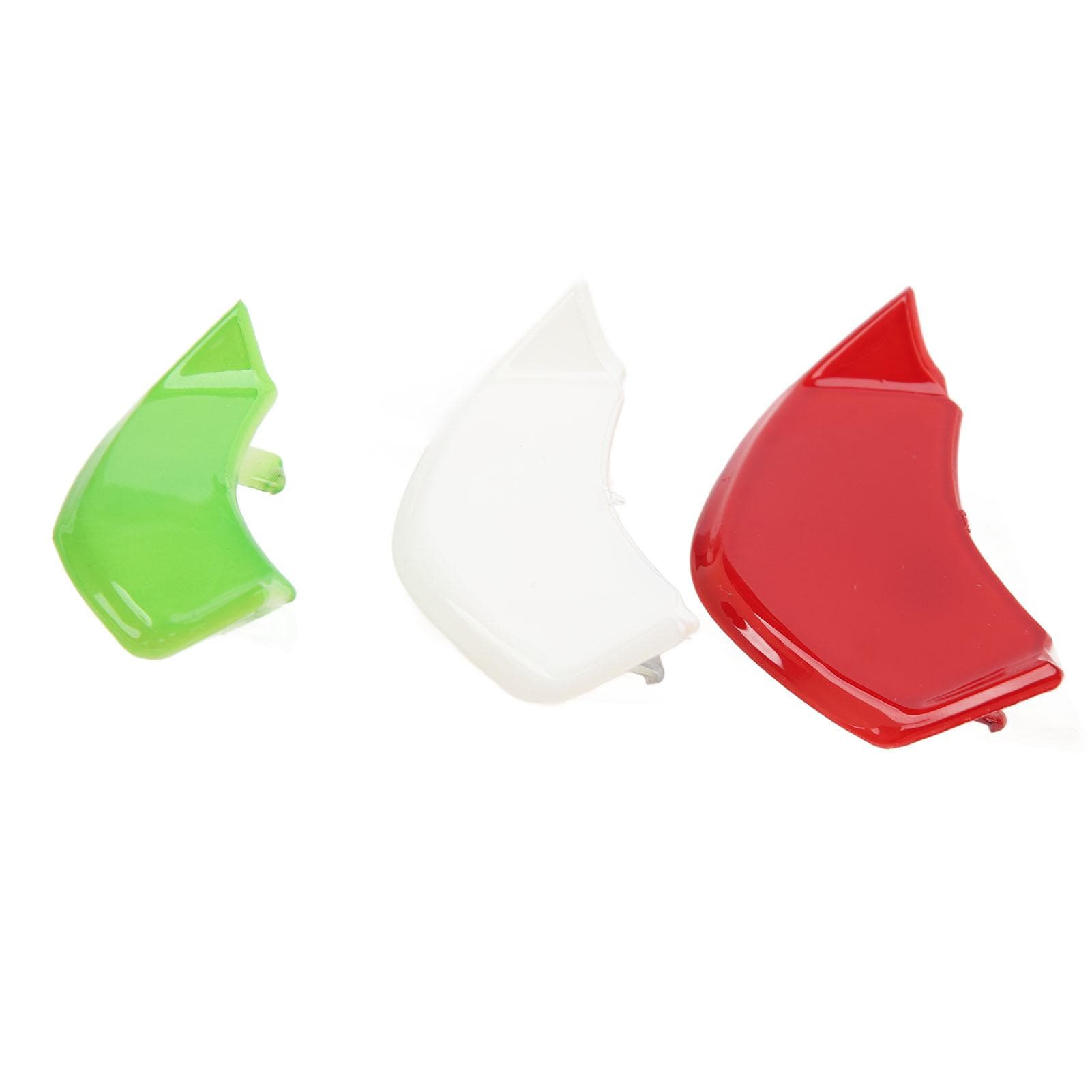 Front Horn Cover Trim Lighting Front Tie Belts Airvent Inflow Duct Decoration Cover Replacement for green/white