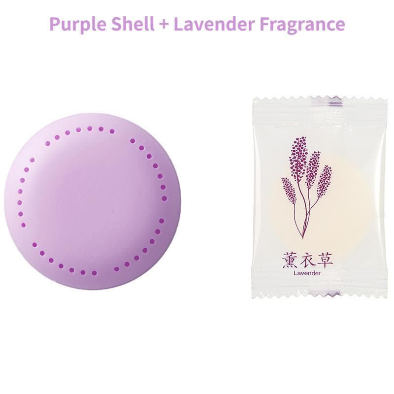 Solid Round Fresher Deodorant for Bathroom, Bedroom, Wardrobe, Car, and Home with Lasting Aromatherapy Fragrance