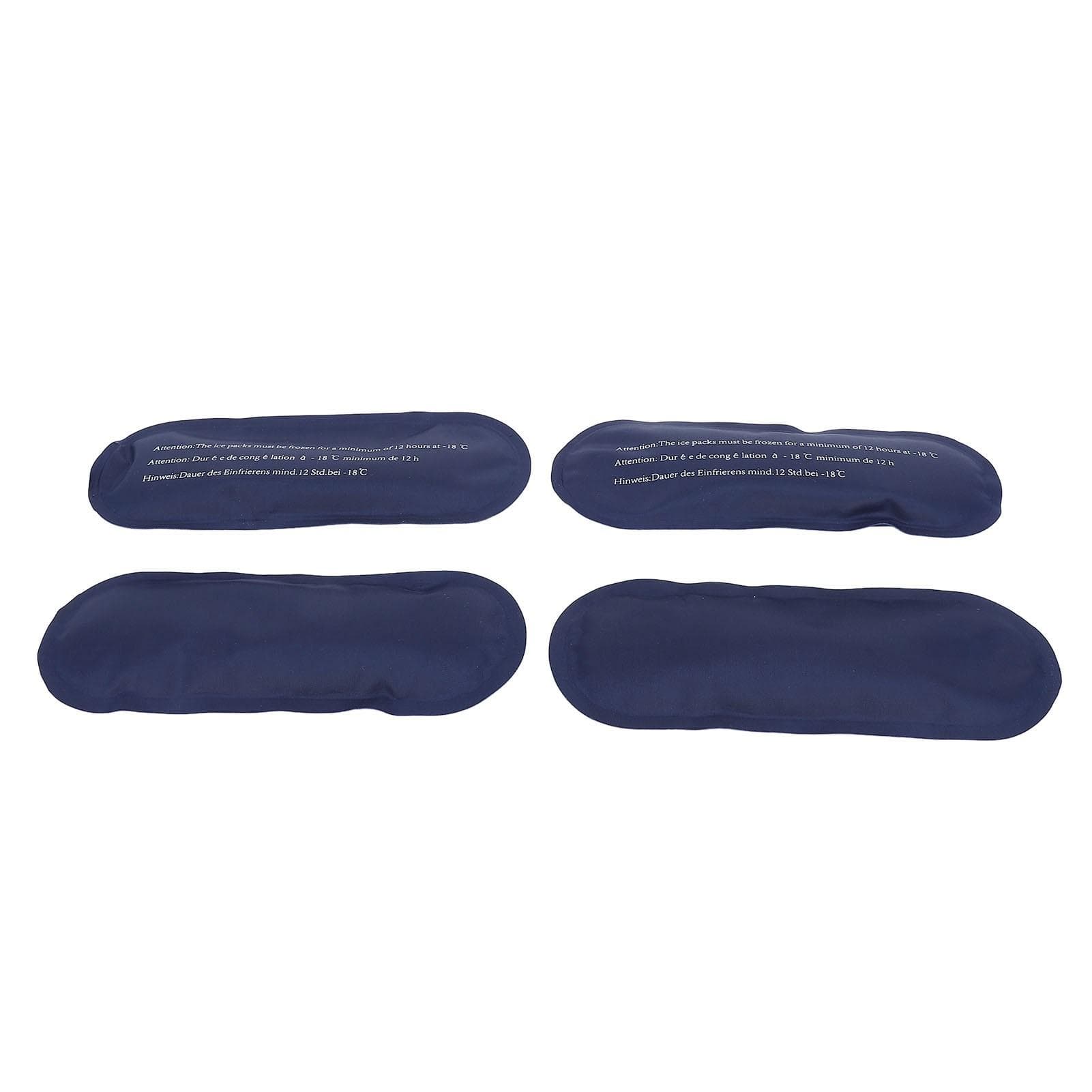 Face Ice Pack Wrap with 4pcs Hot Cold Gel Wrap Swelling Discomfort Relief for Chin Head Oral Facial blue