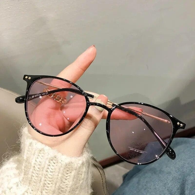 Women Luxury Brand Photochromic Myopia Glasses Anti-blue Light UV400 Outdoor Sunglasses Minus Diopter Eyeglasses 0 To -6.0 -6.0