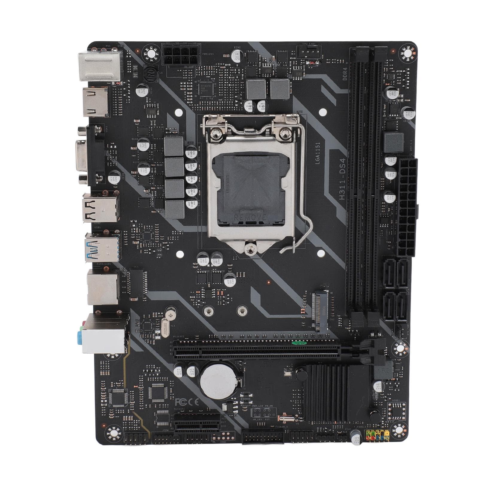 H311 D4 Motherboard Dual Channel DDR4 6 Phase Power Supply Integrated Chip LGA 1151 Gaming Desktop