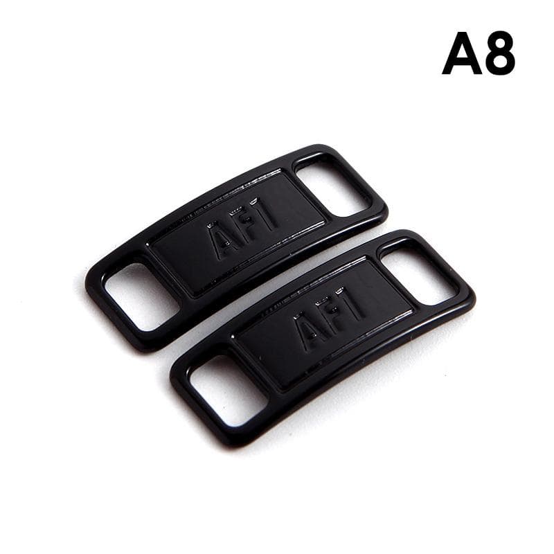 2Pcs Af1 Shoe Charms Laces Buckle Air Force One Shoes Accessories