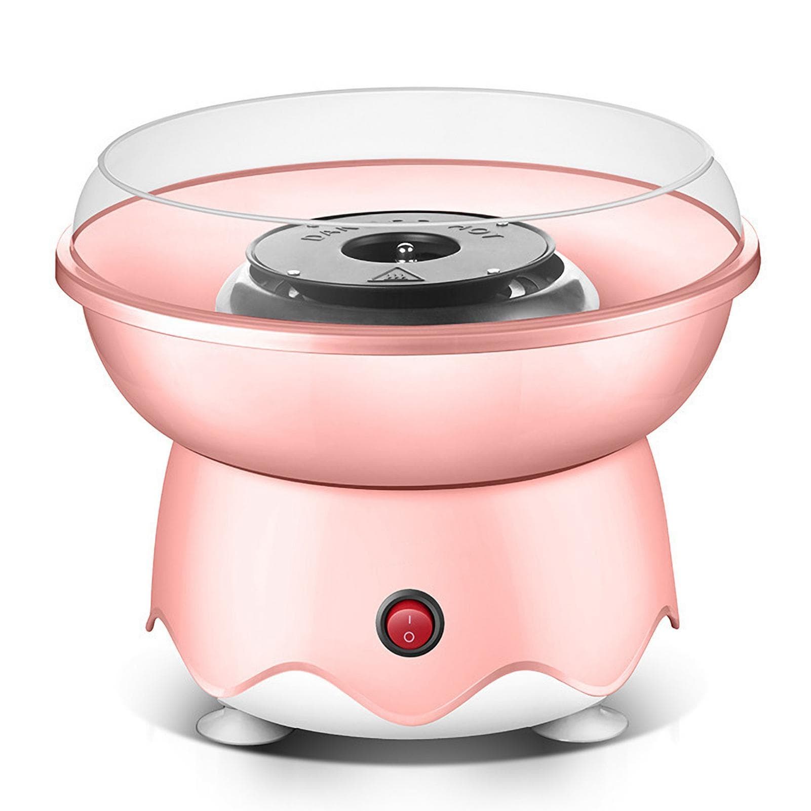 Marshmallow Machine Household S Children's 400W High Power Pure Copper Motor with Splash Plate US Plug pink