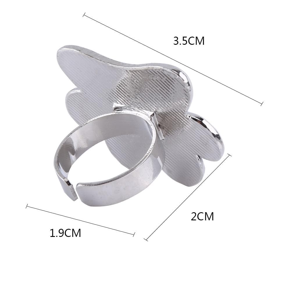 Nail Art Mixing Palette Free Hand Manicure Pigment Face Cream Color Blending Tool (Paw Shape)