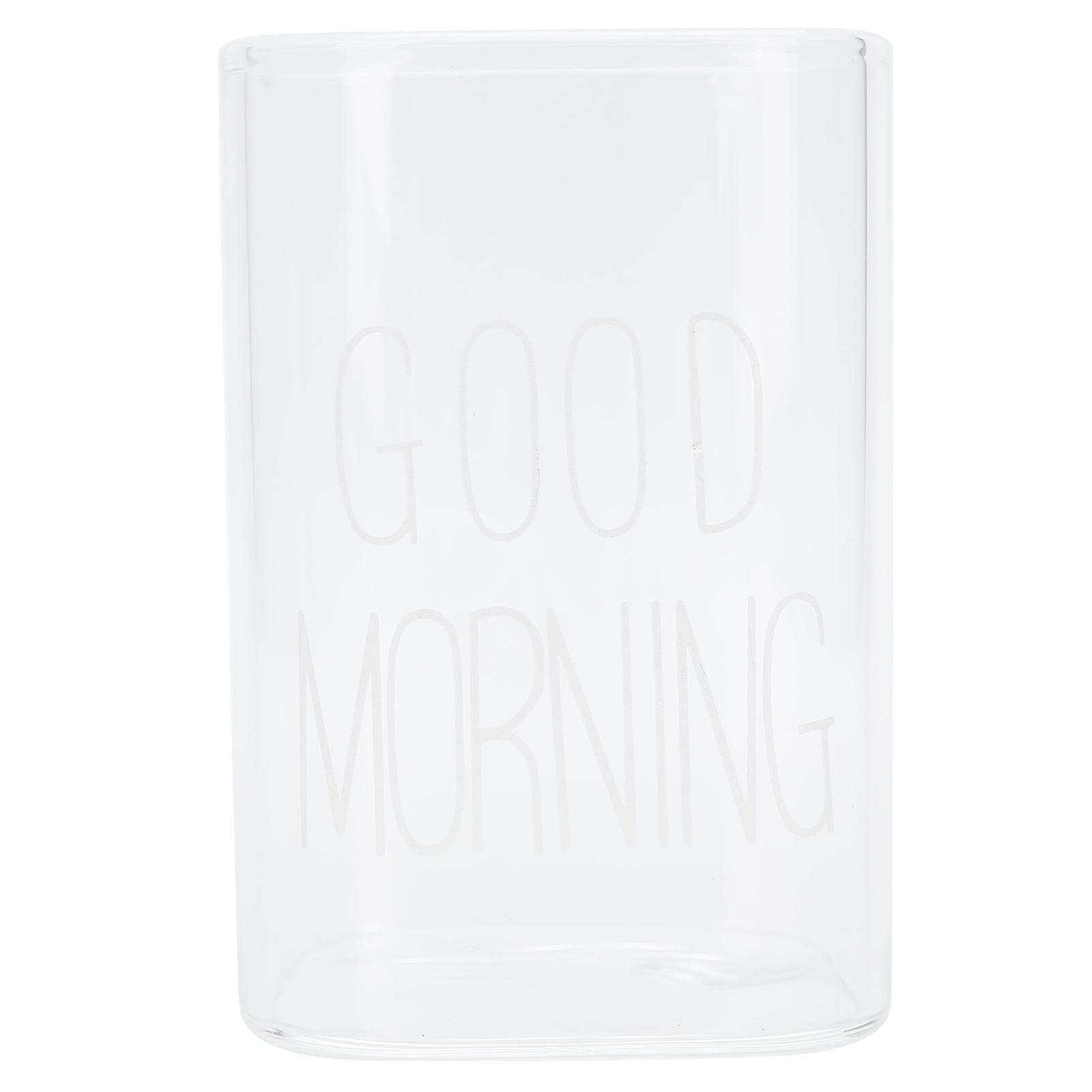 Transparent Milk Cup Innovative Coffee Mug Tea Drink Glass Drinkware for Home ShopWhite Label 240ml