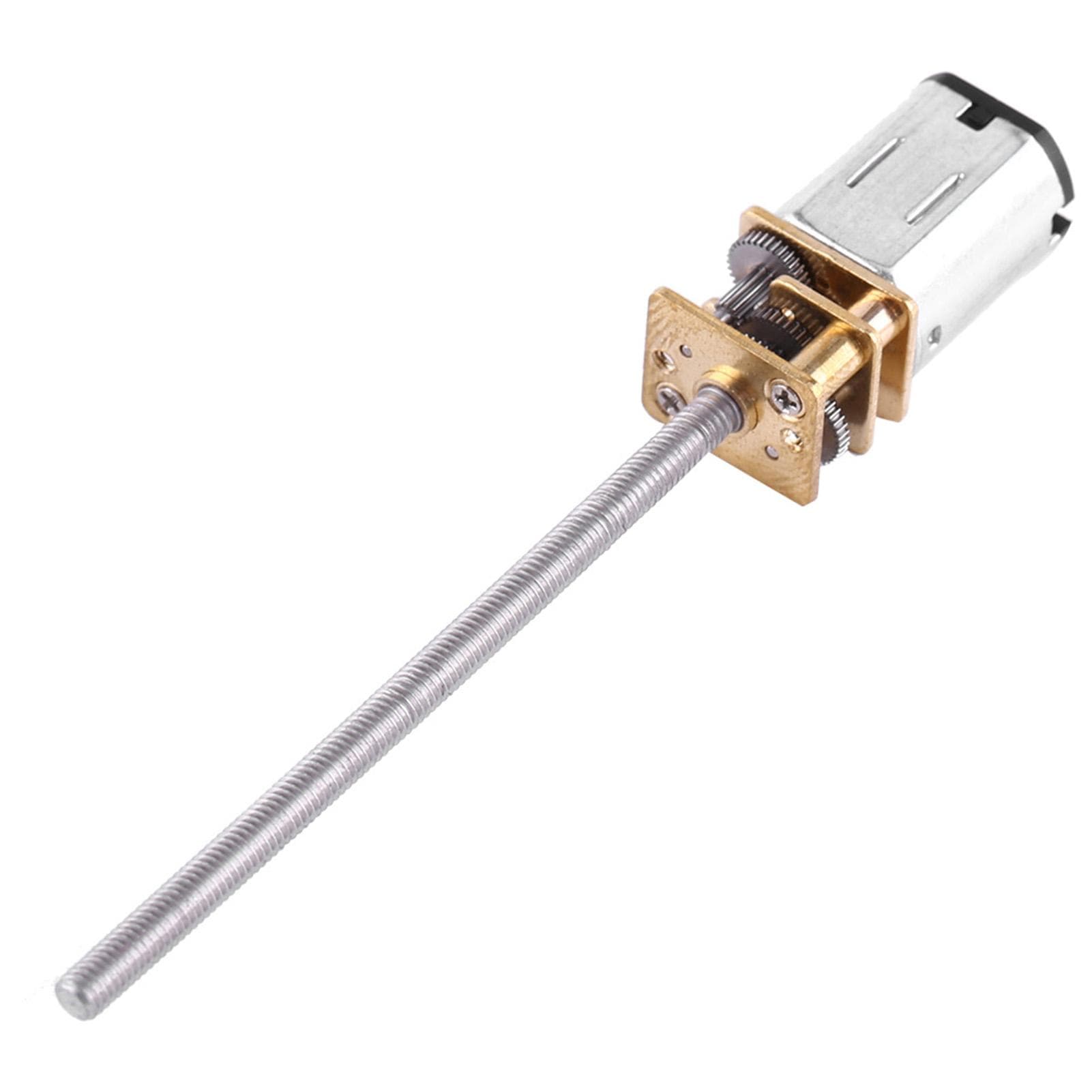 Gear Reduction Motor With Long M3*55MM Screw Thread Output Shaft (60RPM)