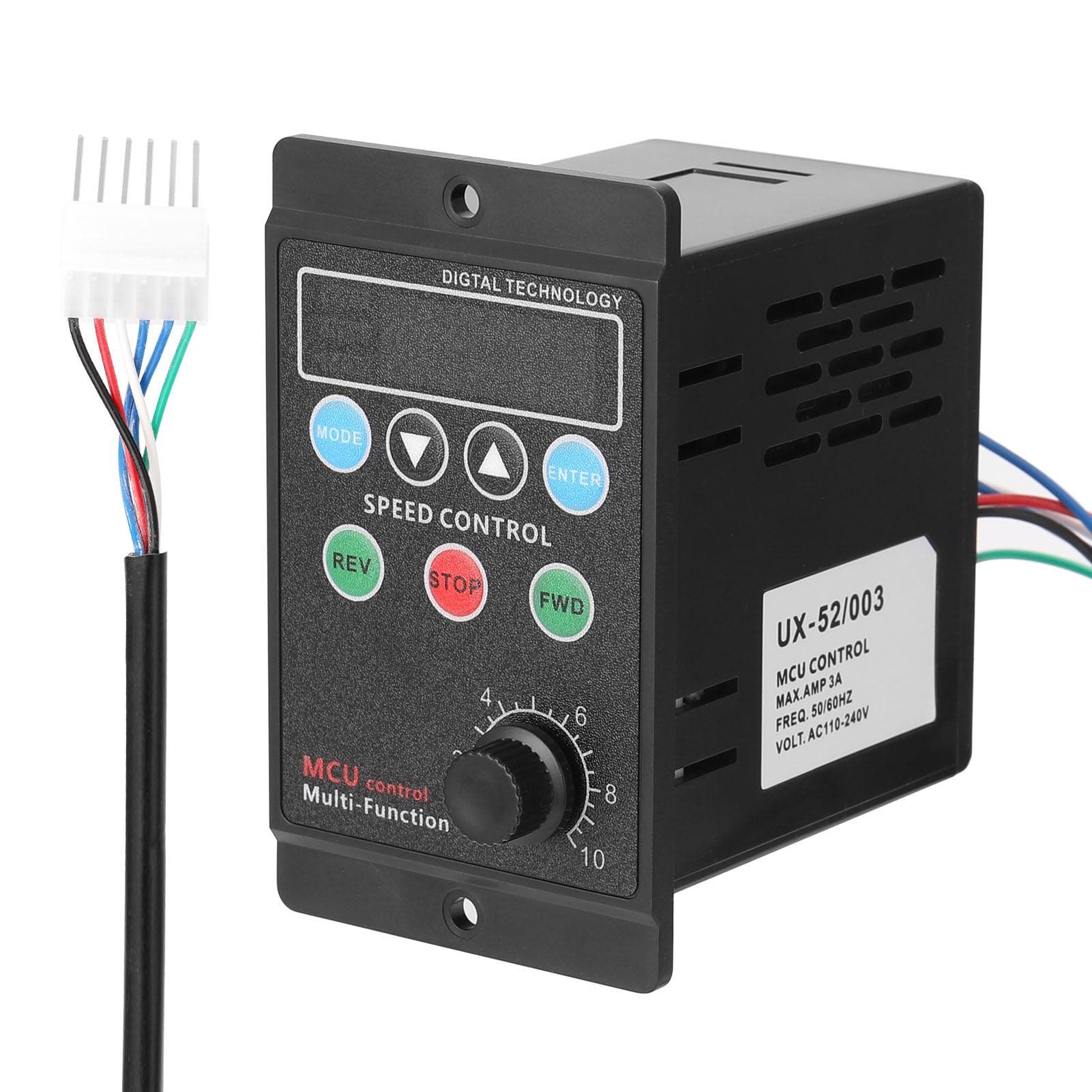 400W AC220V Multifunctional Motor Speed Controller Motorspeed Regulator Controller Display Rate multicolour