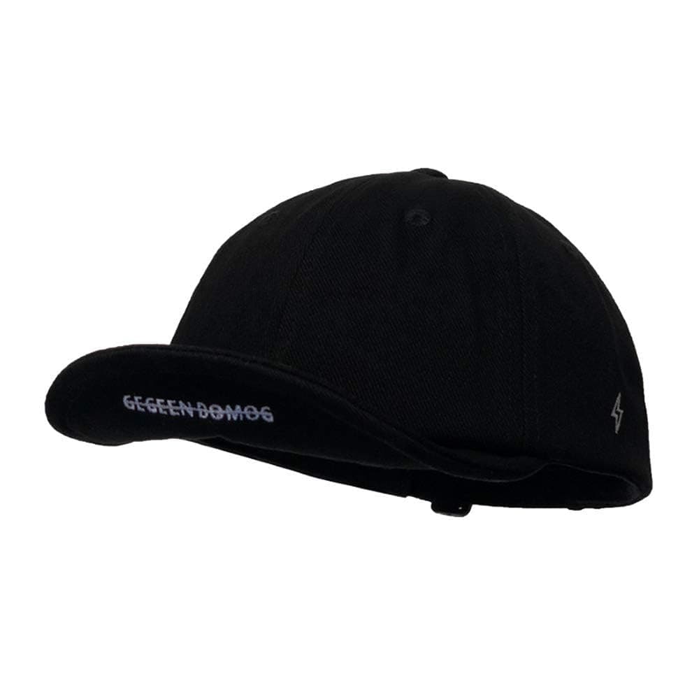 Clape Trail Running Short Logo Simple Baseball Solid Travel Cap, Brim, Cap, Cap, Cap, Fashionable, Unique, Color, Unisex, black