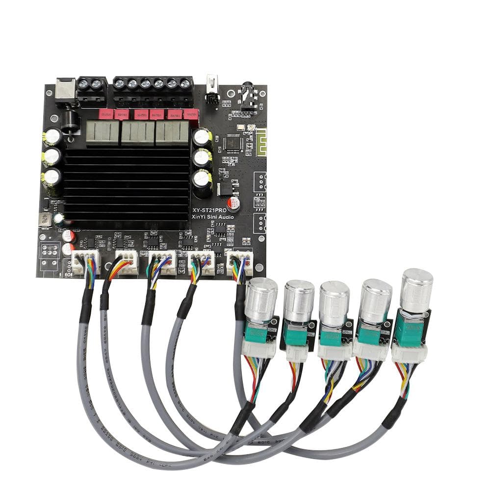 XYST21PRO Compact 2.1Channel TPA3255 BT Digital Power Amplifier Board High And Low Tone Subwoofer