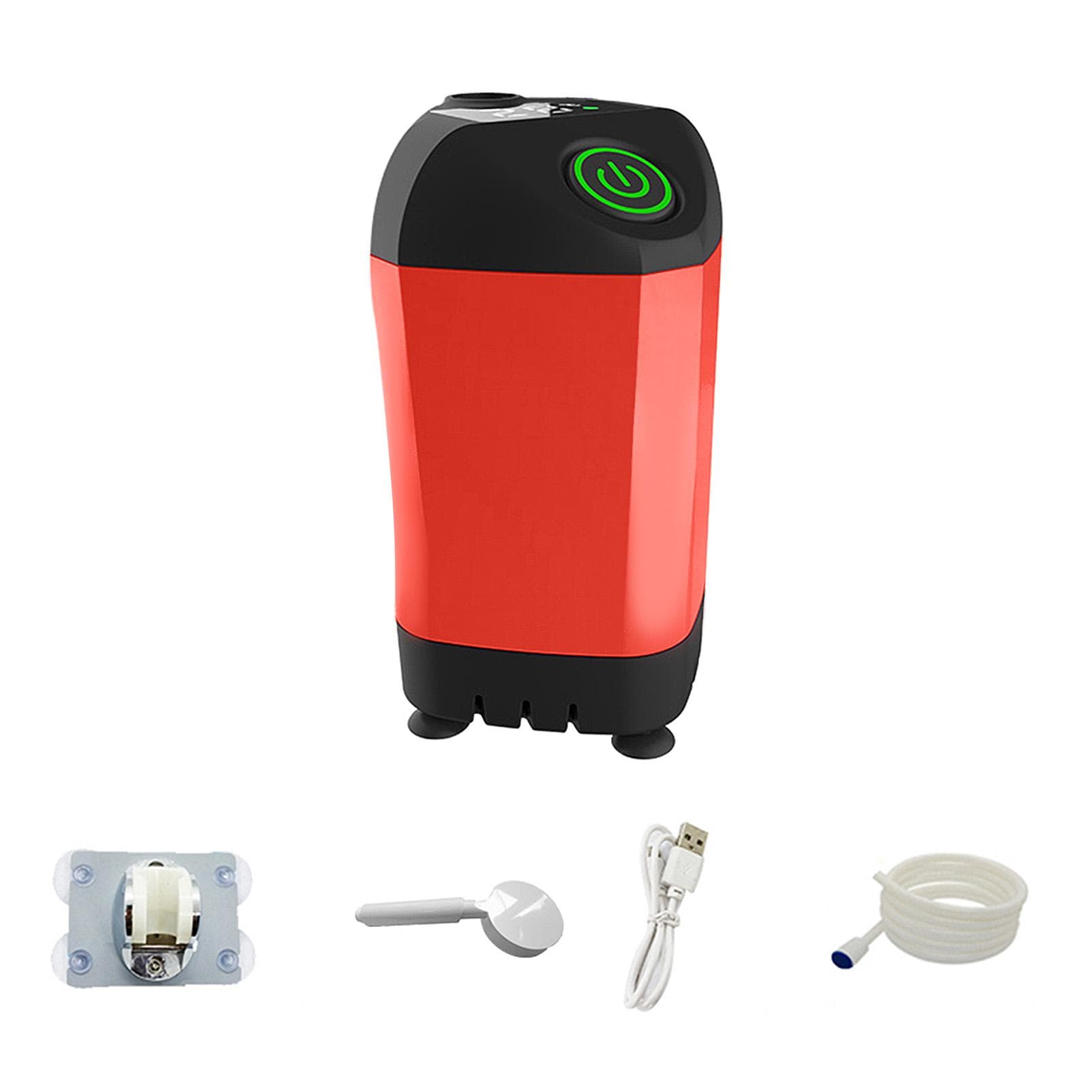 Portable Shower for Camping Electric Shower Pump IPX7 Waterproof with Digital Display for Camping Temperature Display