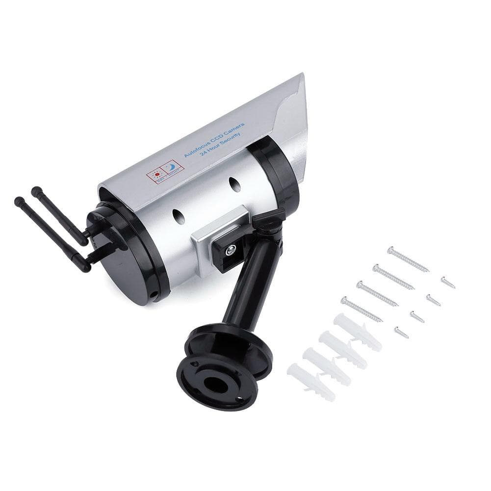 Solar Power FakeDummy Adjustable Camera For Security Surveillance  Indoor Outdoor Use