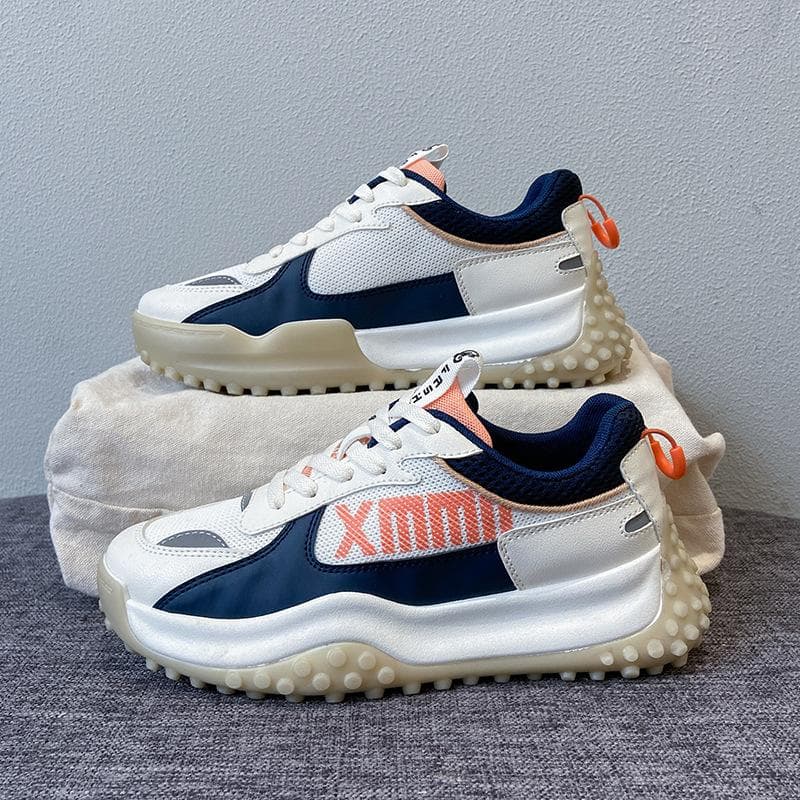 Trendy Couple Models Old Shoes Women Autumn New Korean Style Women's Shoes Casual Sports Shoes Men 40 blue
