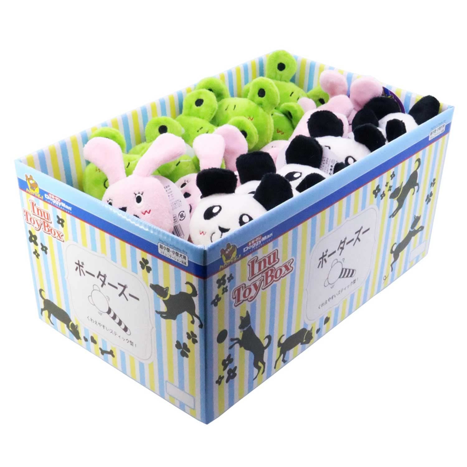 Doggyman InuToy Border Zoo 18-Piece Assorted Dog Toy Set