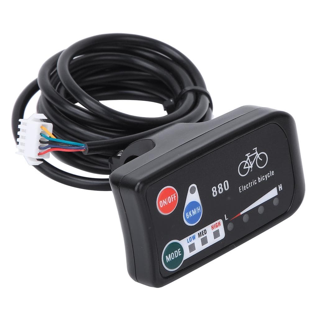 KT LED880 Bike for SM Normal Connector Control Panel Display Meter Bicycle Modification Electric