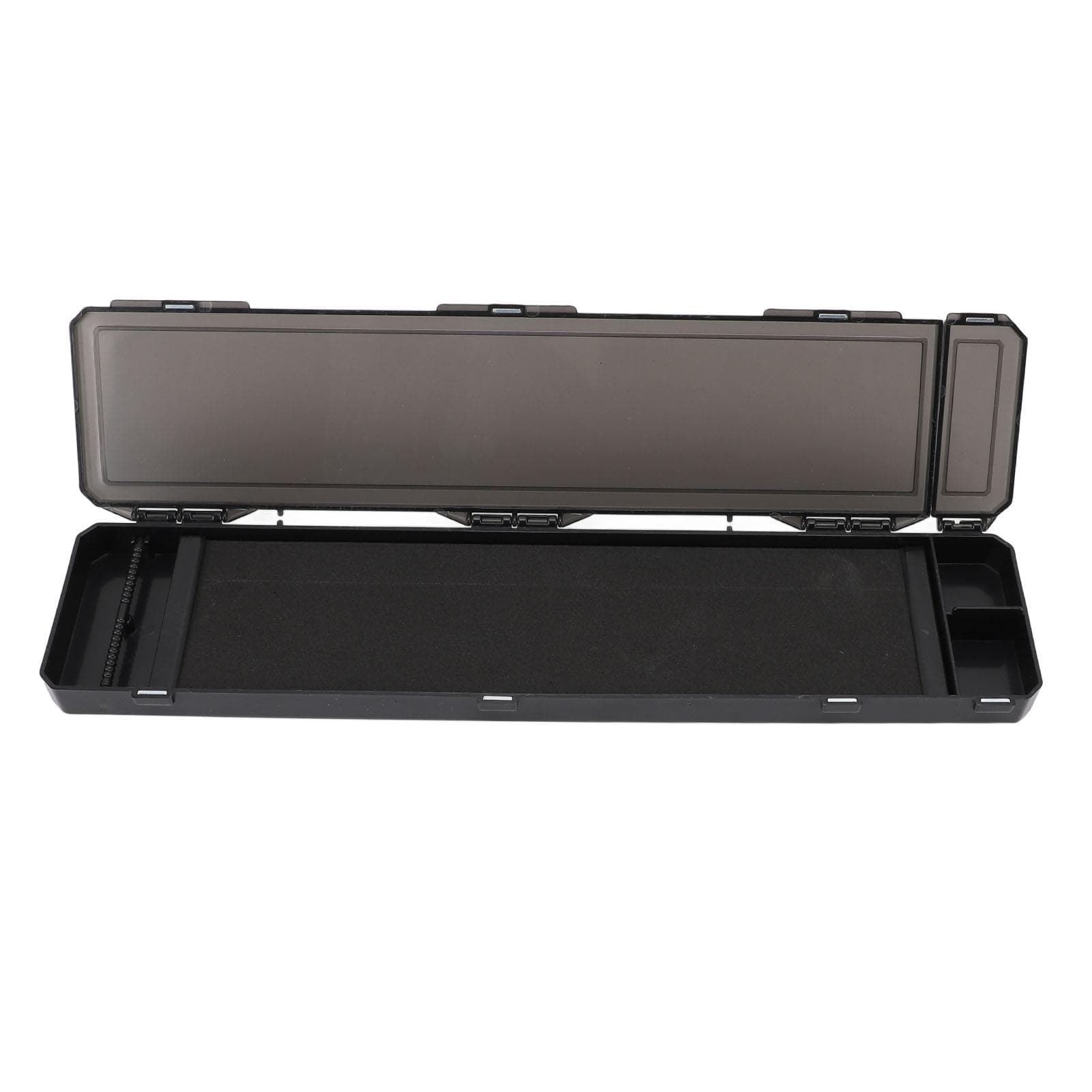 Carp Fishing Tackle Box Plastic Magnetic Reusable Stiff Hair Rig Board Carp Rig Storage Box with 6