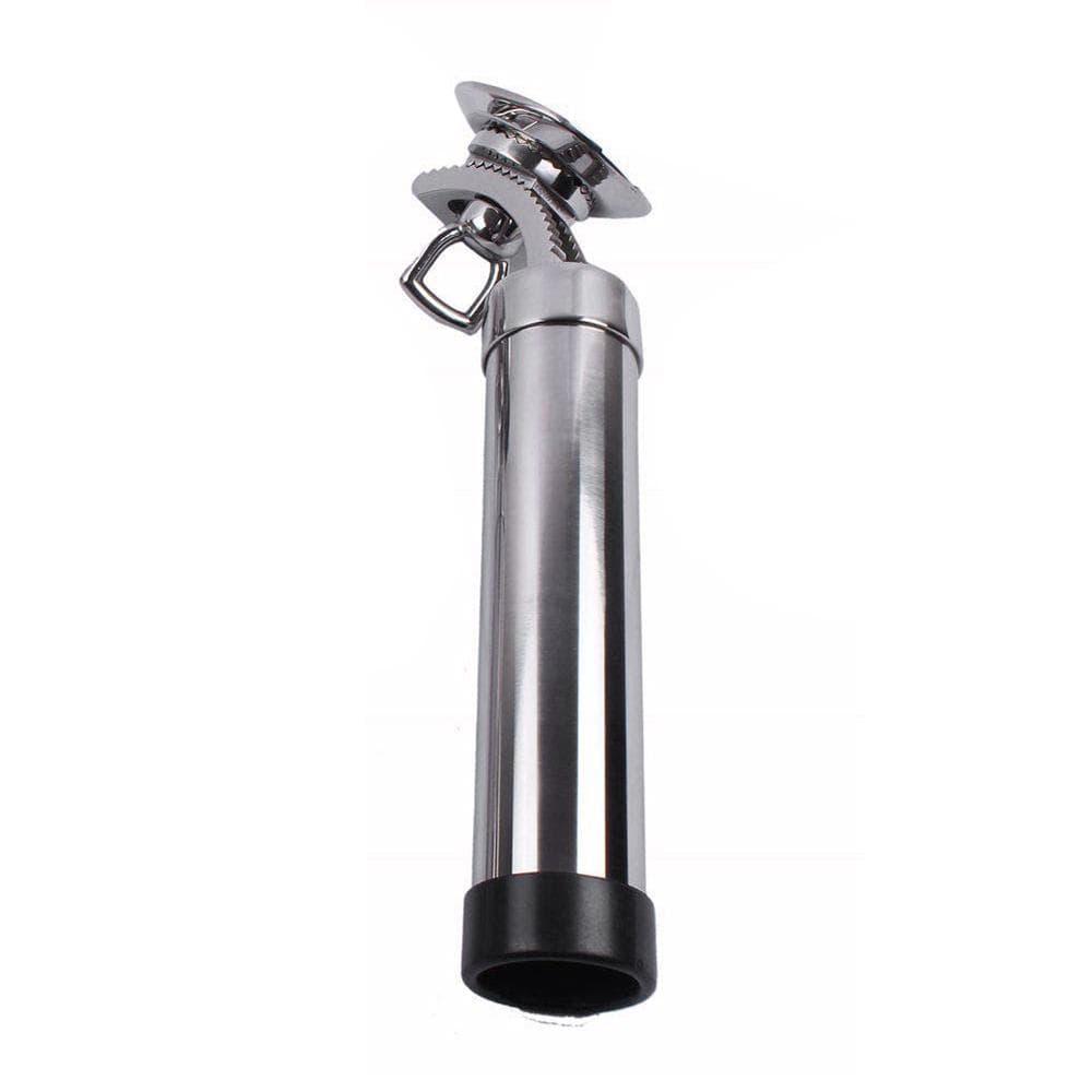 Stainless Steel Fishing Pole Stand Bracket Marine Accessory Tool 360 Degree Adjustable Fishing Rod Holder