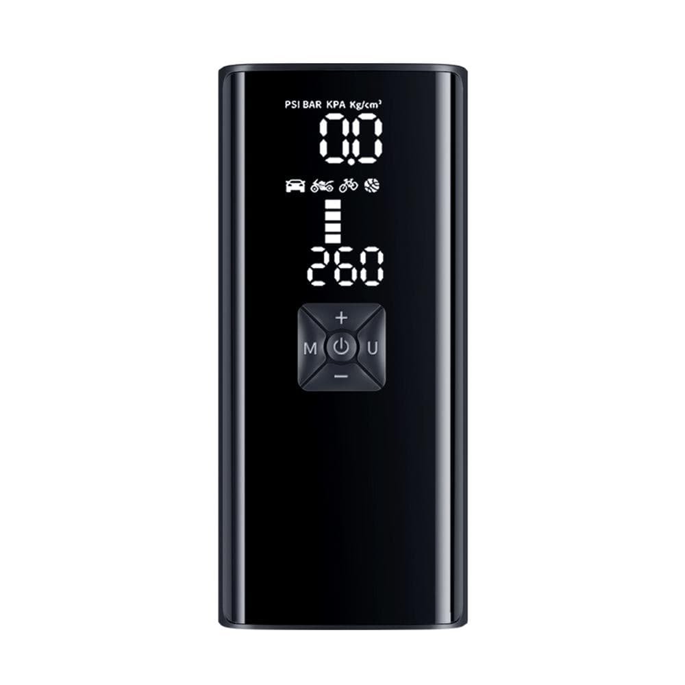 Portable Inflator Pump 6000mAh Multiple Inflatable Uses Suitable for Outdoor Carrying Reverse black