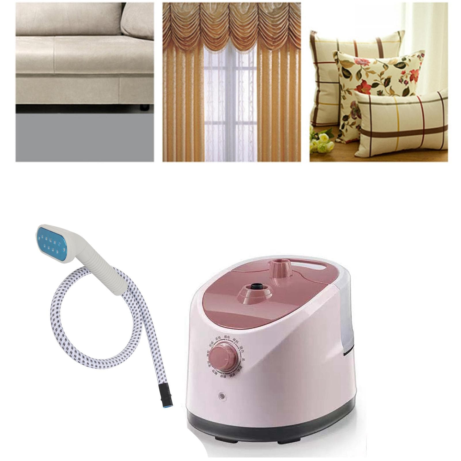 Standing Garment Iron 1.8L Water Tank 2000W Electric Steam Iron Hanging Ironing Machine