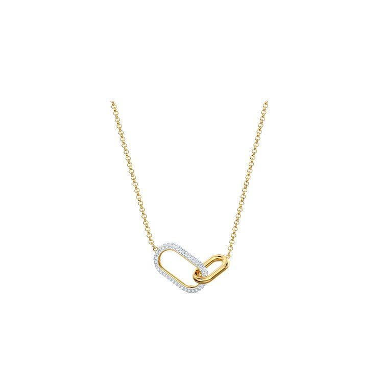Swarovski Time Ring Necklace Women necklace 5566227 Box (Random Color)