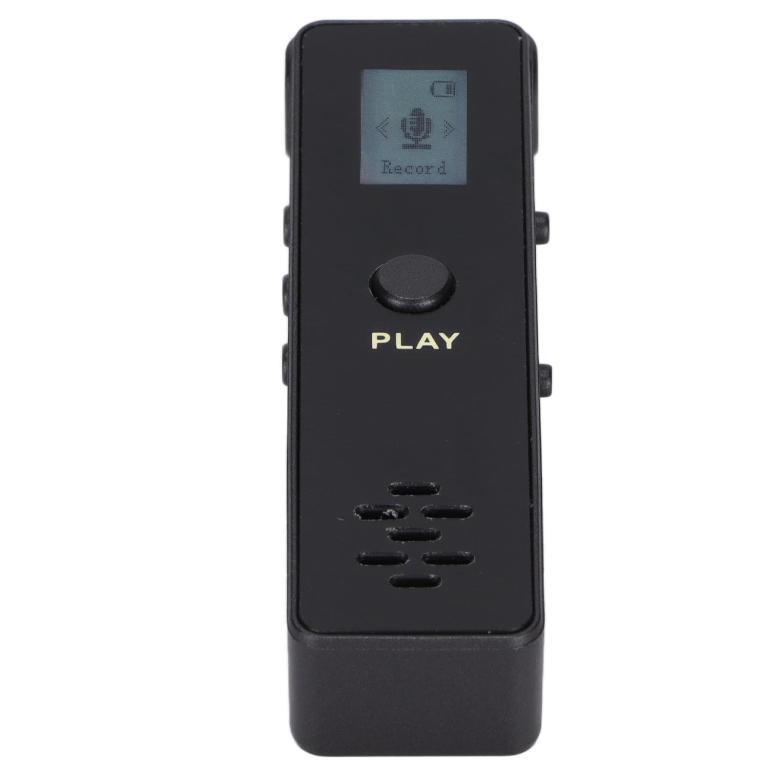 Digital Voice Recorder Noise Reduction Stereo Screen o Recording Device with MP3 PlayerBlack black
