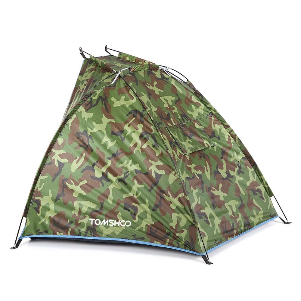 TOMSHOO Outdoor Sports Sunshade Tent for Fishing Picnic Beach Park camouflage
