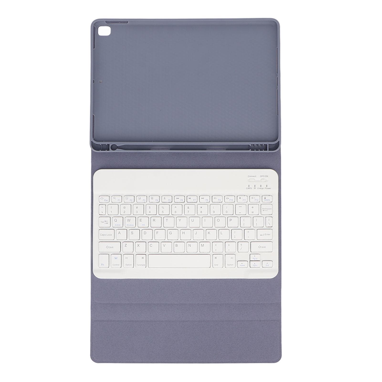 Wireless Keyboard and Case Set Magnetic Removable BT Keyboard with Pencil Holder for IOS Air 3 Pro