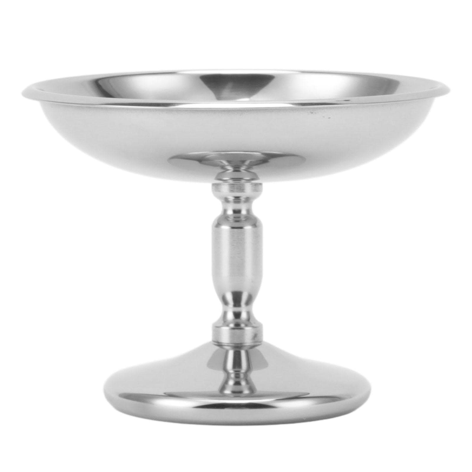 304 Stainless Steel Dessert Cup Vintage Durable Pudding Milk Jelly Ice Cream Cup Bowl for Cafe L