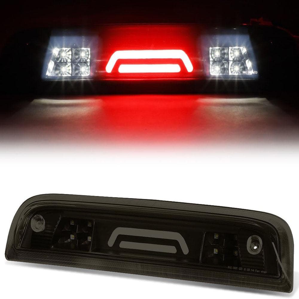 3rd High Brake Light Cargo Lamp Fit For Chevy Smoked 14-18