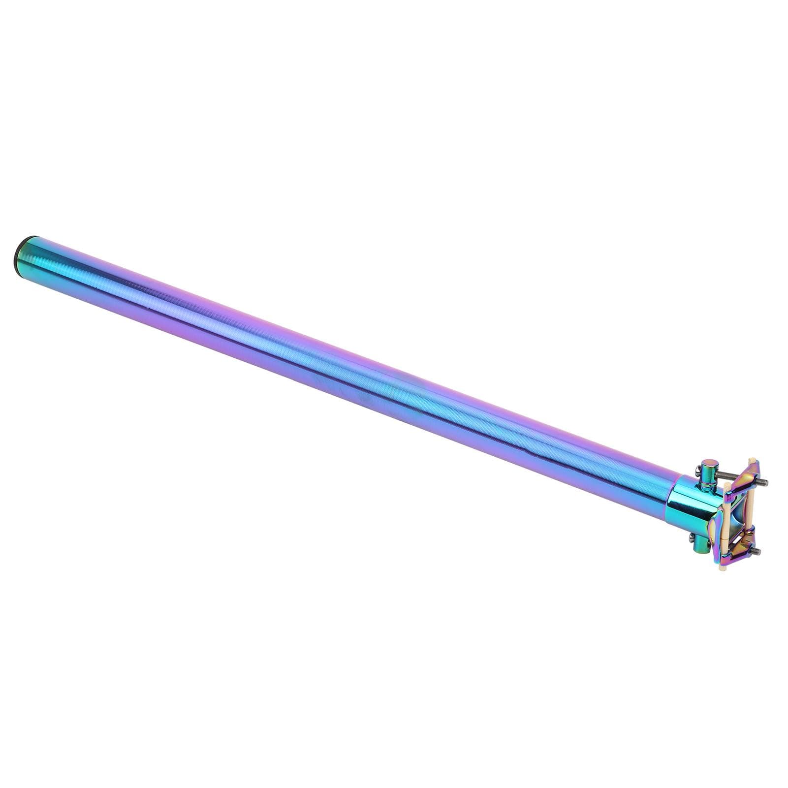 Aluminum Alloy Bicycle Seatpost 33.9mm Folding Cycling Road Mountain Bike Seat Post TubeColorful