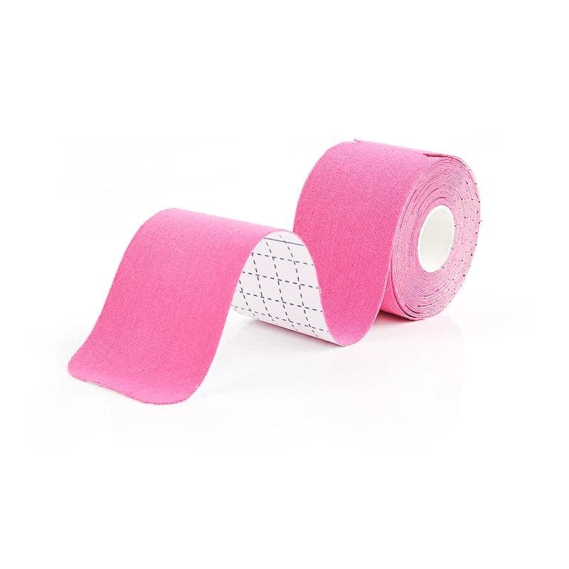 5cm*5m Pre Cut Kinesiology Tape Athletic Recovery Elastic Tape Muscle Pain Relief Kneepads Fitness Sports Protector