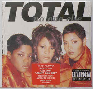 12inch Record TOTAL - No One Else 78612790431 Bad Boy Enterta 1995 US Rap & Hip-Hop/R&B Used
