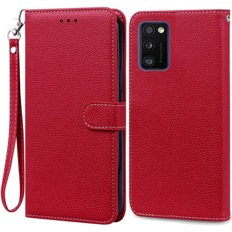 A41 Case For Samsung Galaxy A41 Case Wallet Leather Filp Case For Samsung A41 A 41 Case A415F Soft Silicone Cover Coque Fundas For Samsung A41