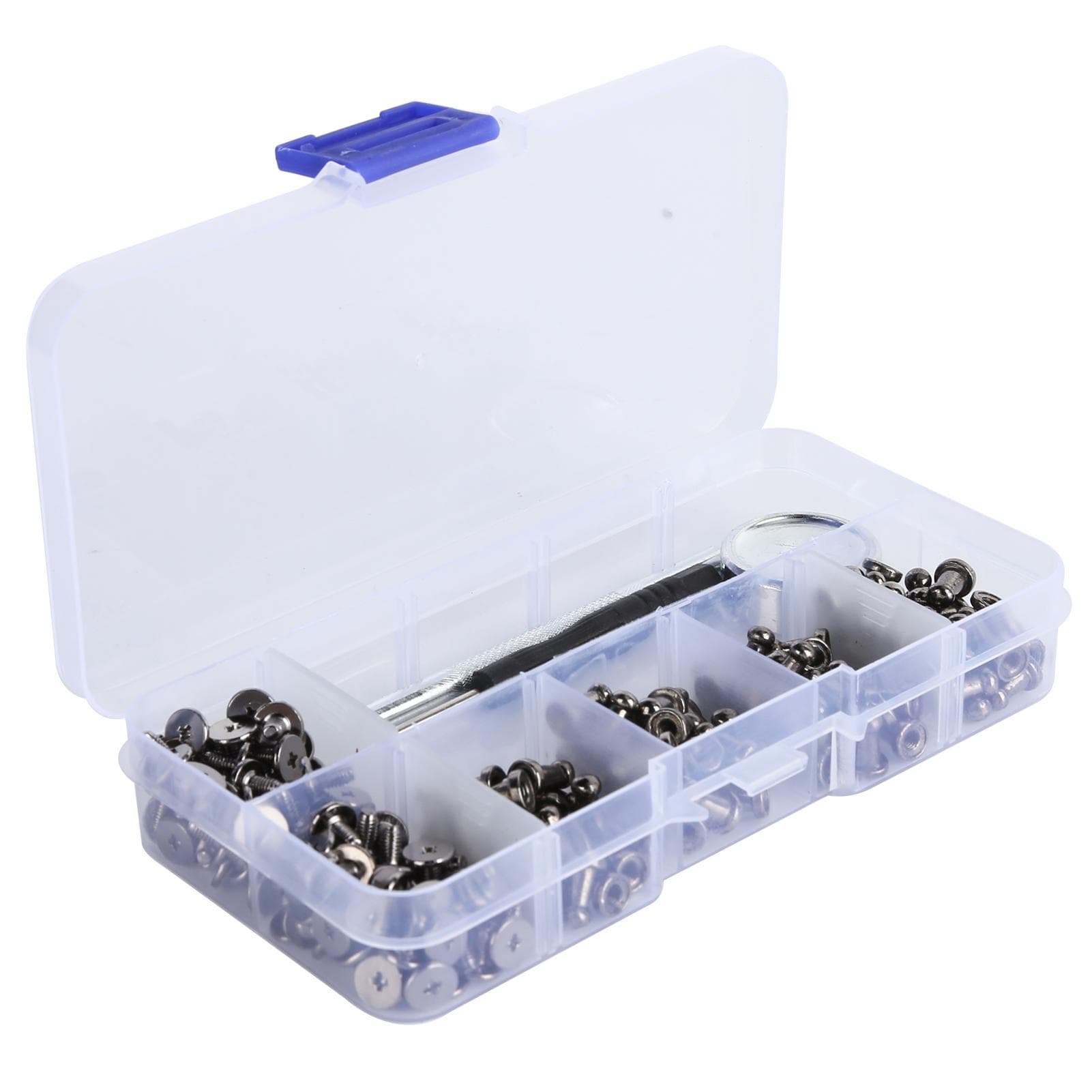 Monk Head Rivets Aluminum Material Leather Craft Costume Making Punching Supplies Screw Kit