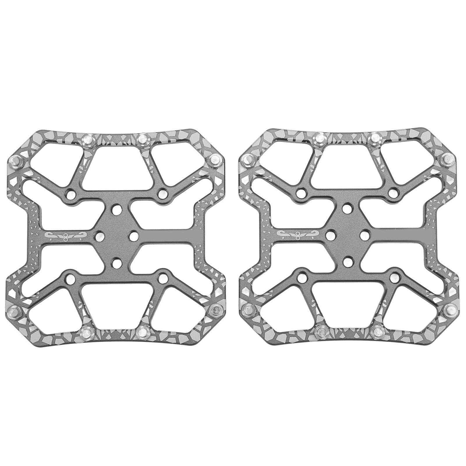 1 Pair Bicycle Clipless Pedal Converter Self Locking Disc Pedals Platform Adapter for SPD Bike