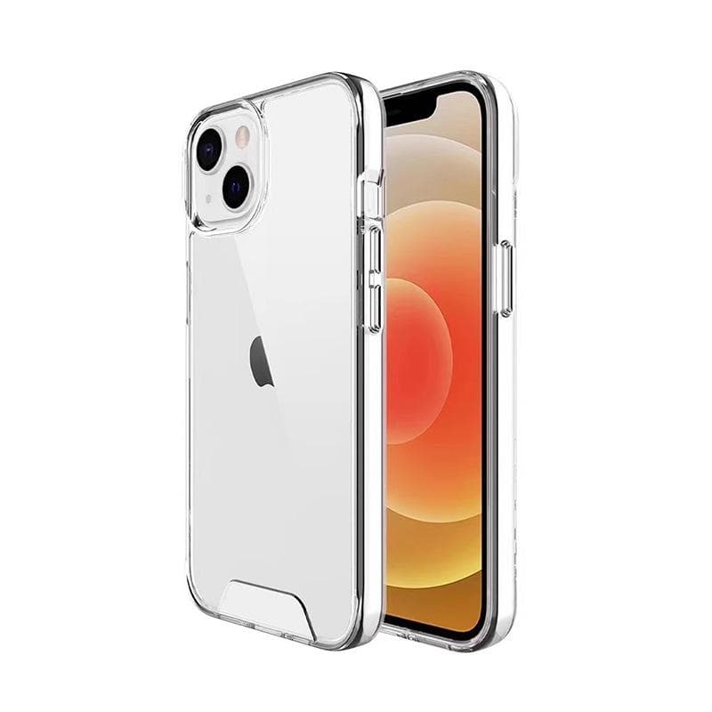 Applicable To Apple 15 Fine Hole Space Shell IPhone 14 Mobile Phone Case Acrylic 16 High Transparent Shell Max iPhone XS Max