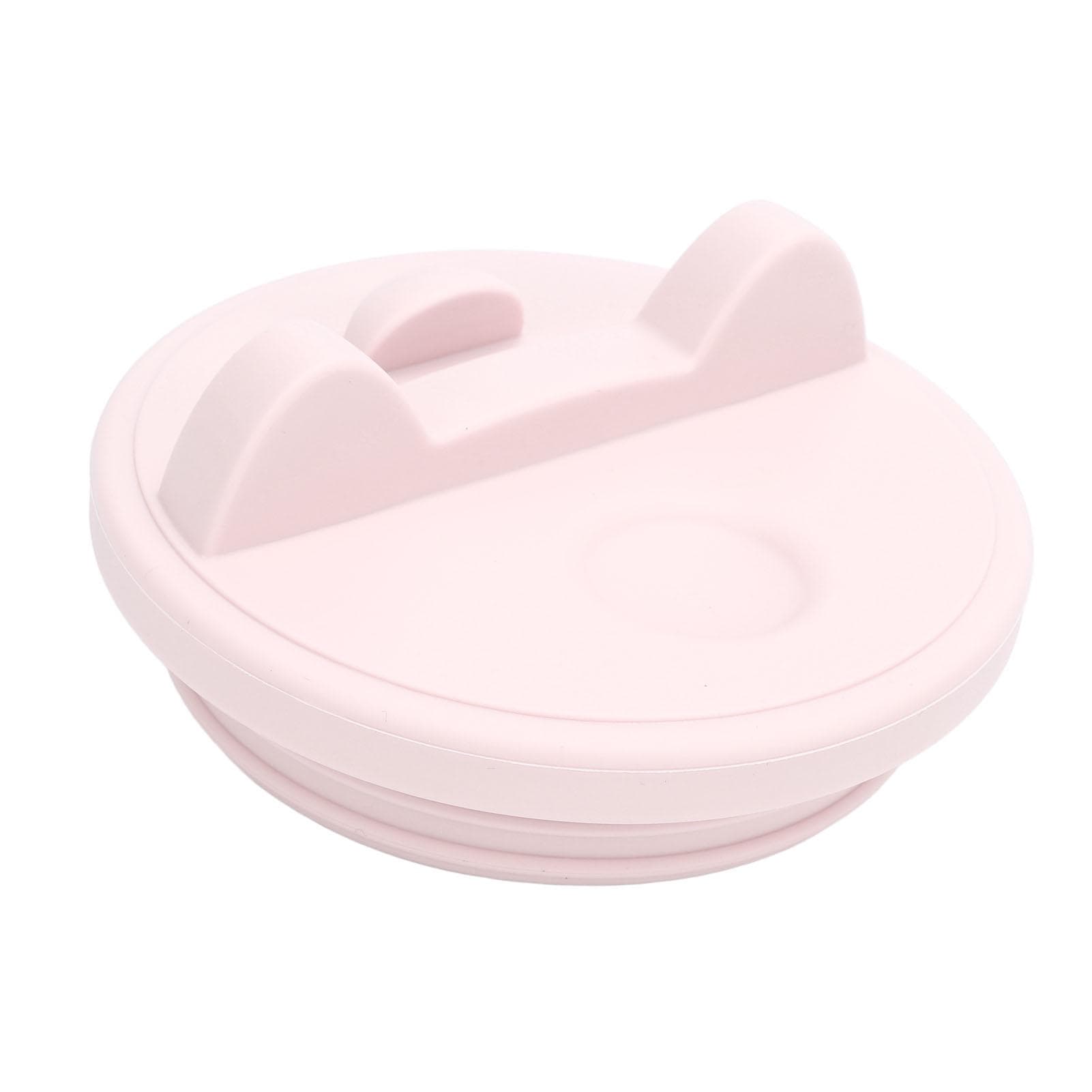 Bottle Lid Phone Holder Leakage Proof Washable Silicone Tumbler Lid Replacement for 40oz Cup Light