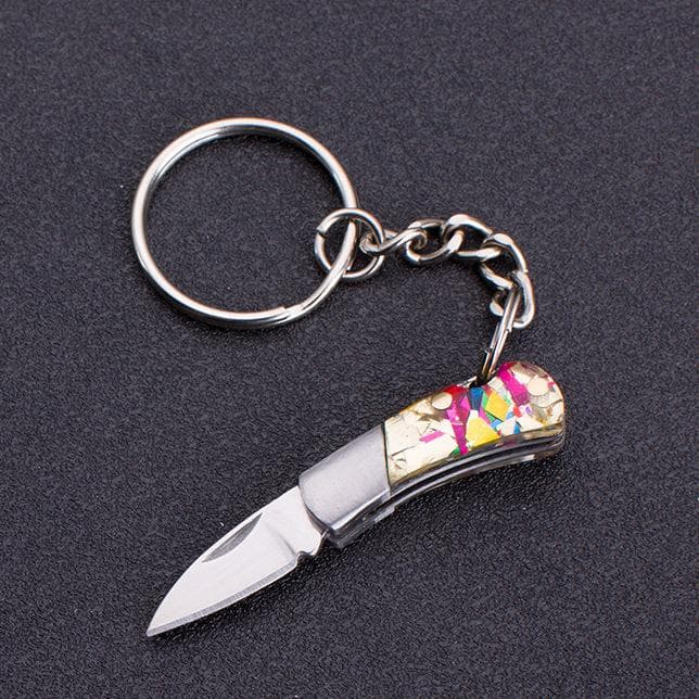Key Rings Key Rings Gifts Diy Disassembling Express Delivery Key Rings, Mini Keychain, Small Knife, Colorful Pocket Mini Gift