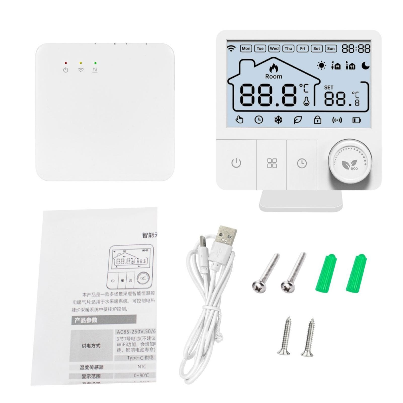 WiFi Thermostat TY Thermostat Heating Programmable Thermostat Smart WiFi Electric Heating