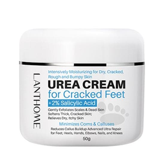 50g Exfoliating Foot Urea Cream Moisturizing Heel Crack Urea Scrub Exfoliating Repair Cream Pedicure Care 50g
