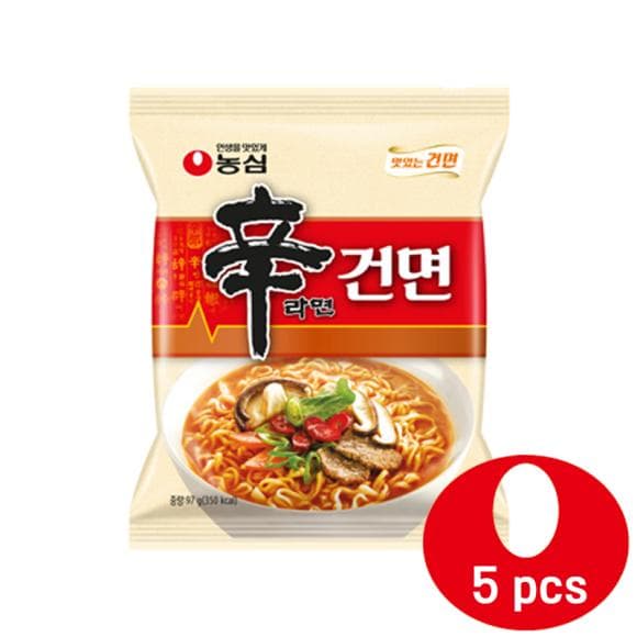 Nongshim Shin Ramyun Non-fried/Dried Noodles 97g (3 Options) 5PCS