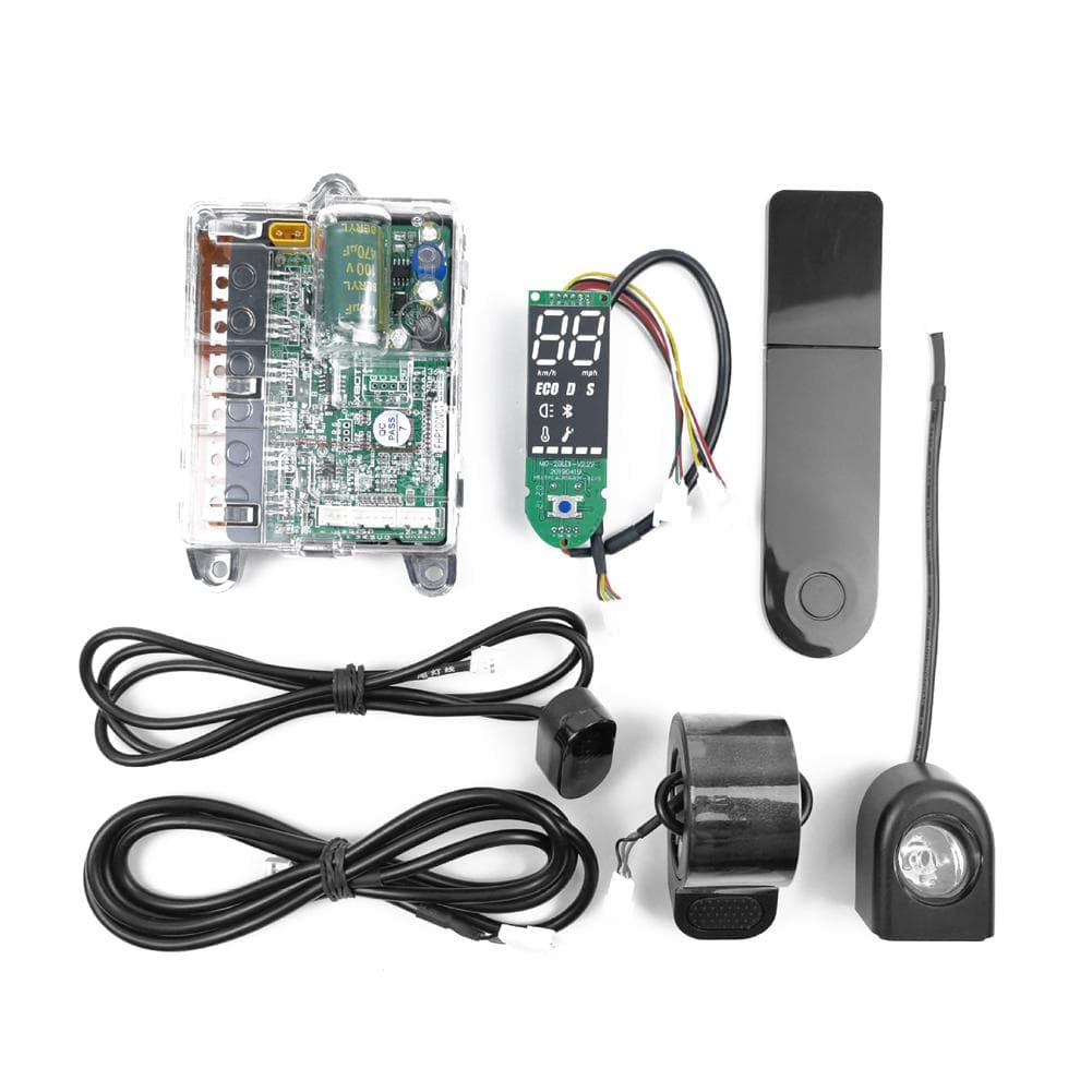 Electric Scooter Motherboard Controller 36V Main Board Controller Digital Display with Front and black