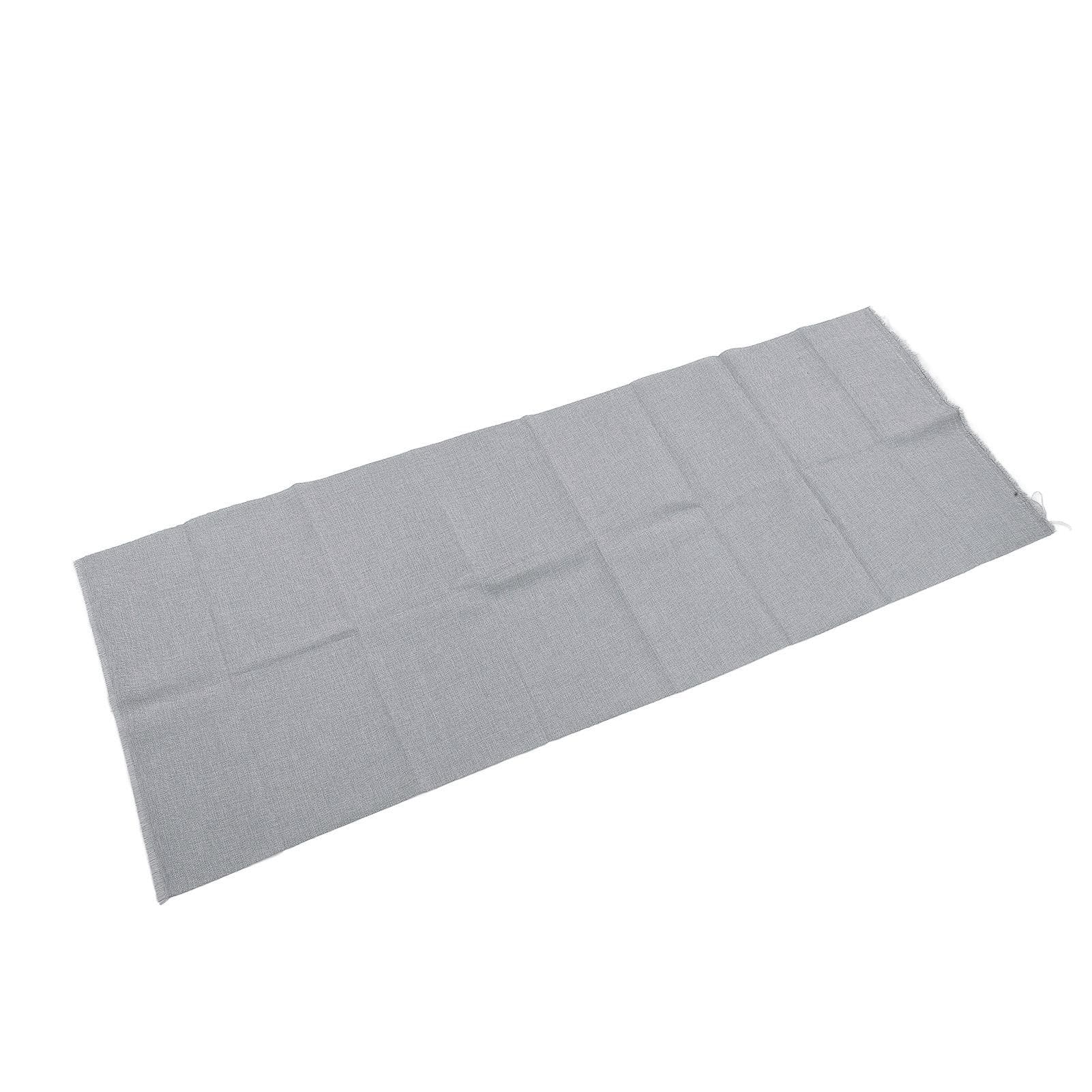 Speaker Grill Cloth 59x20 Inch Double Layer Thickened Speaker Grill Fabric Or Home Theater Stage light gray