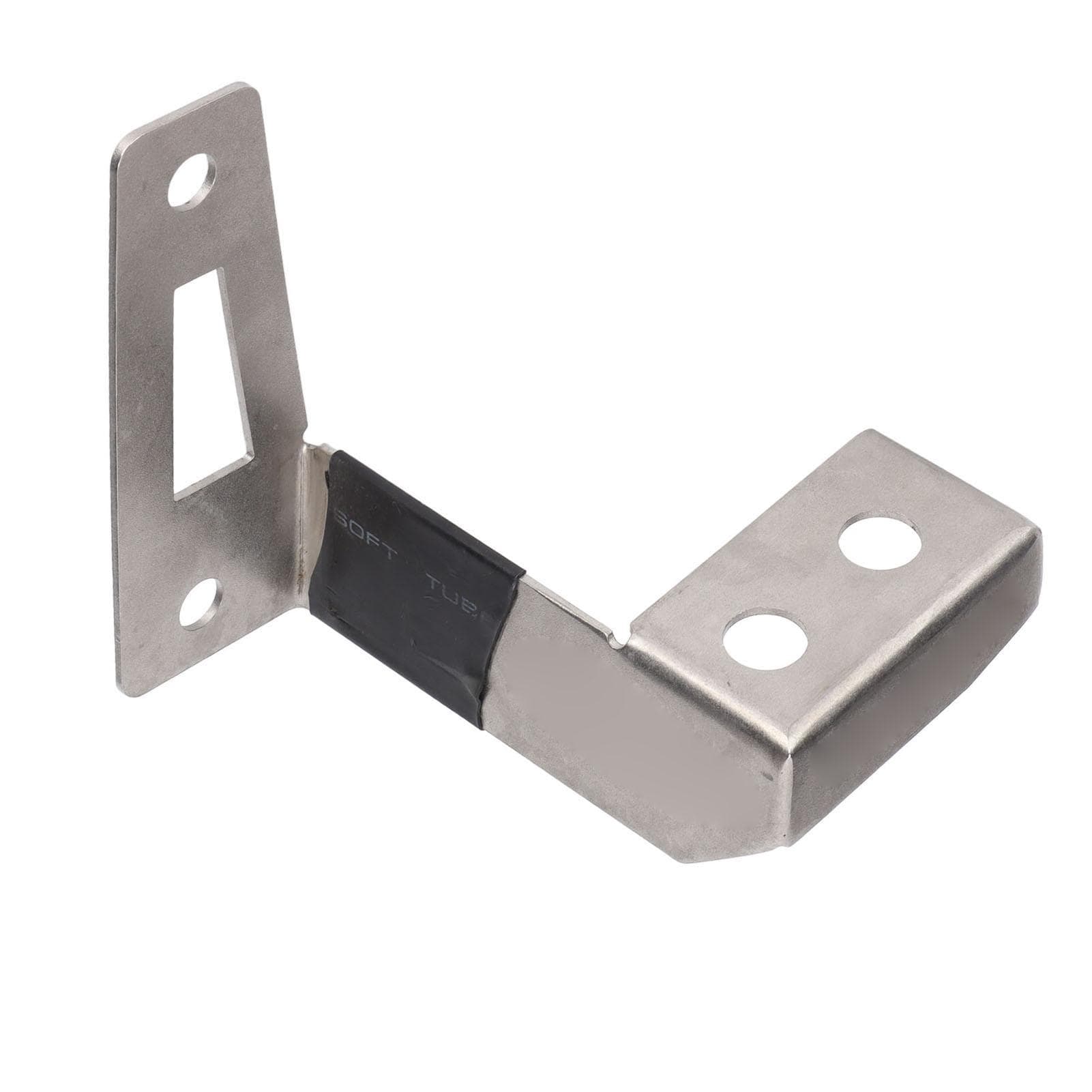 Stainless Steel Car Antenna Bracket Anti Theft Antenna Holder Clip with Anti Theft Card for silver