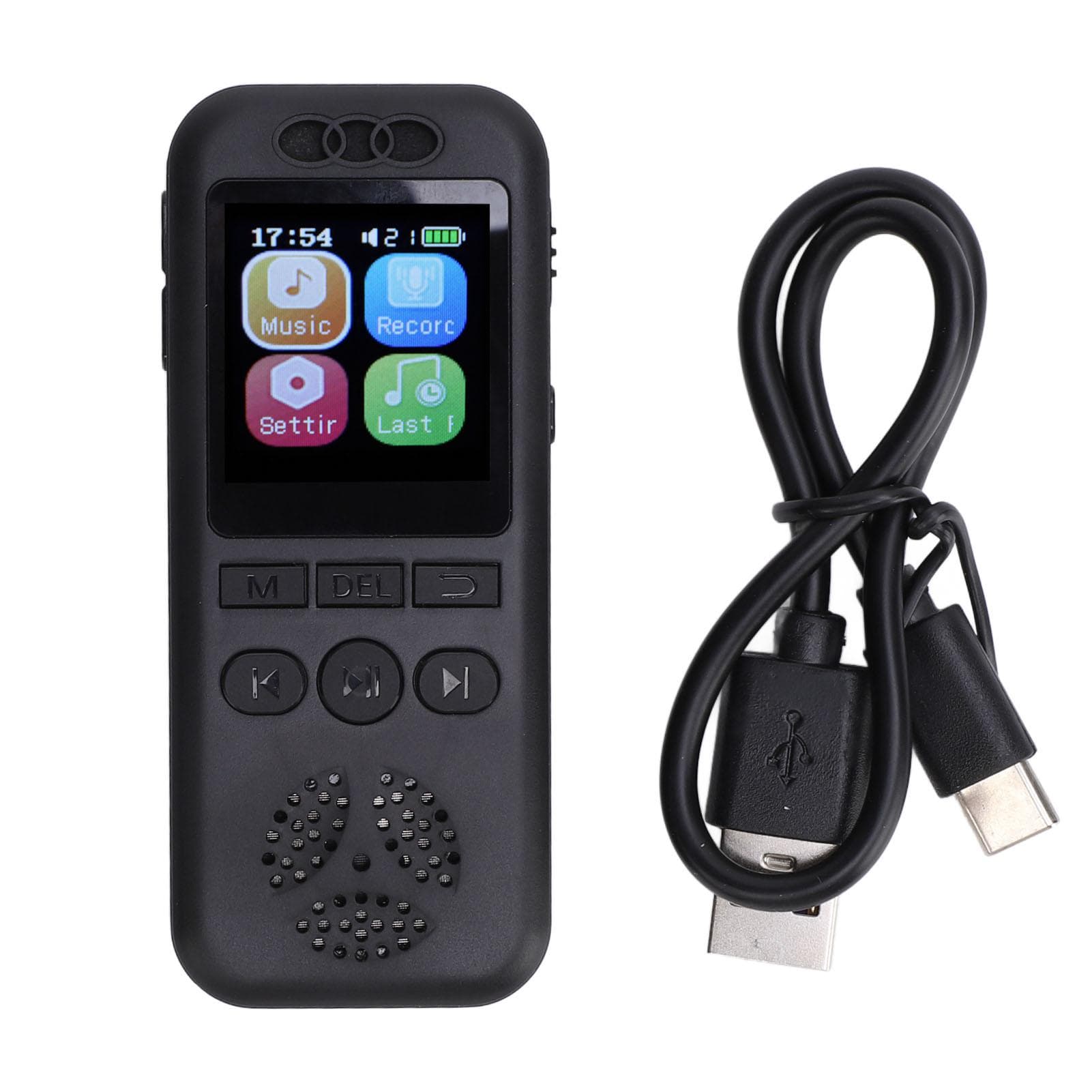 Digital Voice Recorder Large Color Screen HD Noise Reduction Digital Voice Recorder