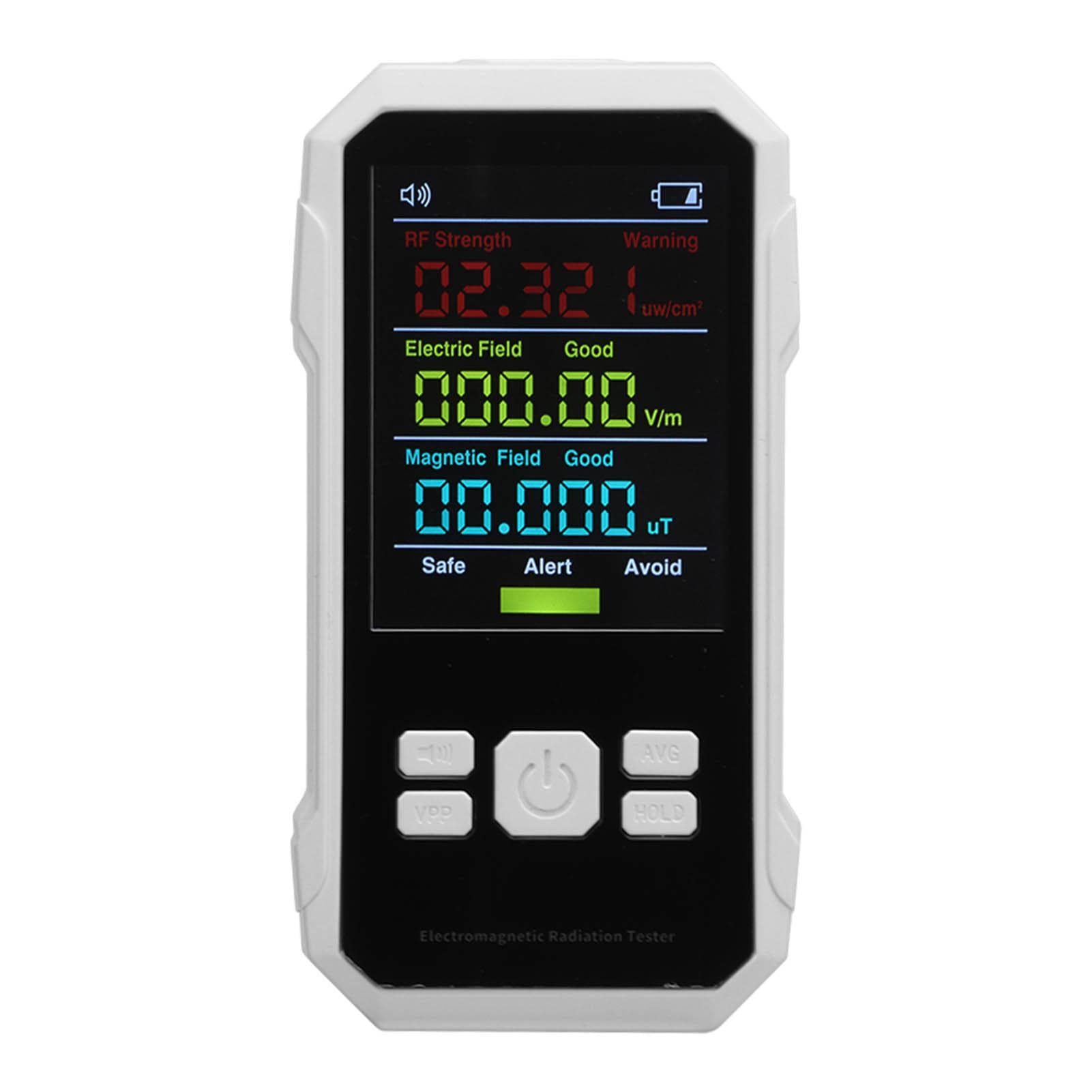 Radiation Detector RF Electric Magnetic Field Strength Detection Handheld Electromagnetic Radiation